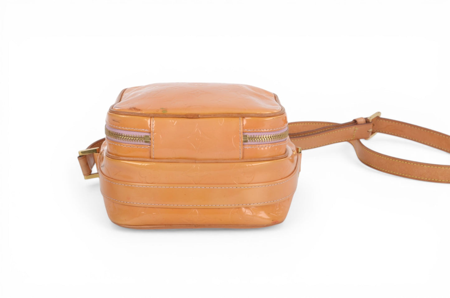 Louis Vuitton Vernis Wooster Crossbody Bag Monogram Vintage Designer Classic Authentic