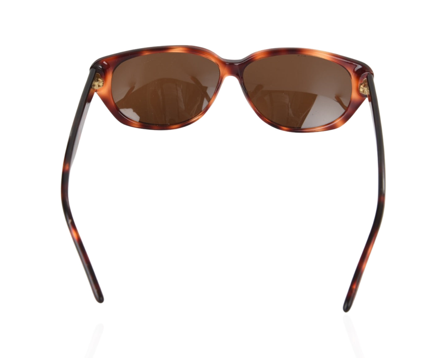 Gucci Havana Brown Tortoise Vintage Sunglasses