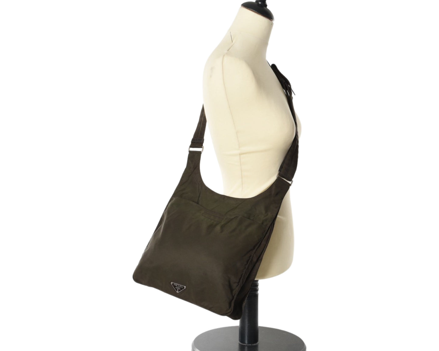 Prada Tessuto Nylon Fabric Shoulder Bag Crossbody Vintage