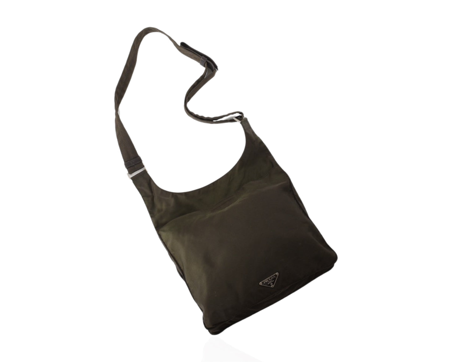 Prada Tessuto Nylon Fabric Shoulder Bag Crossbody Vintage