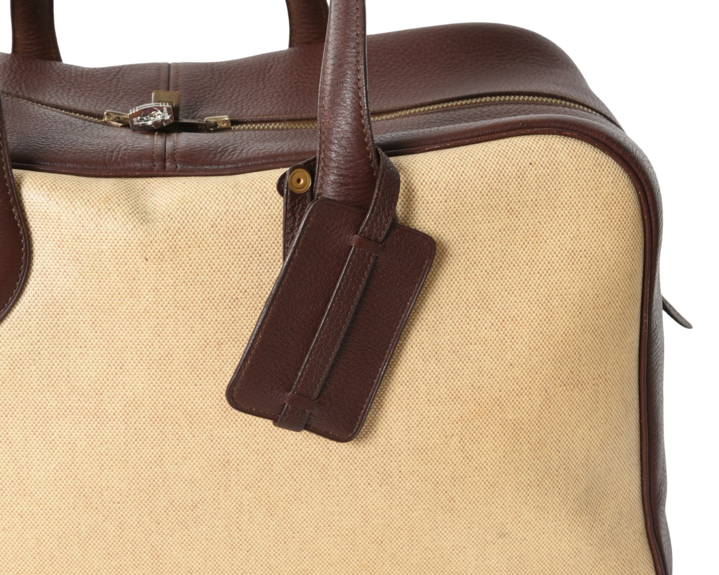 Hermès Victoria 50 Boston Bag Tote Weekend Travel Leather Taurillon Clemence