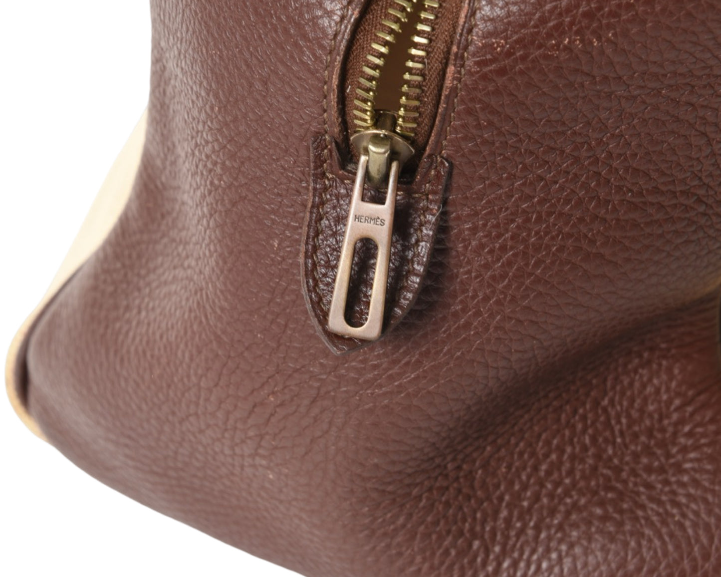 Hermès Victoria 50 Boston Bag Tote Weekend Travel Leather Taurillon Clemence