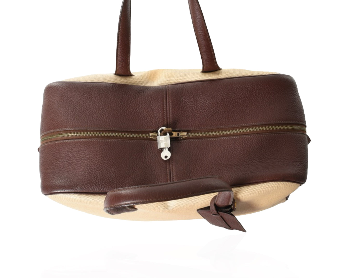 Hermès Victoria 50 Boston Bag Tote Weekend Travel Leather Taurillon Clemence