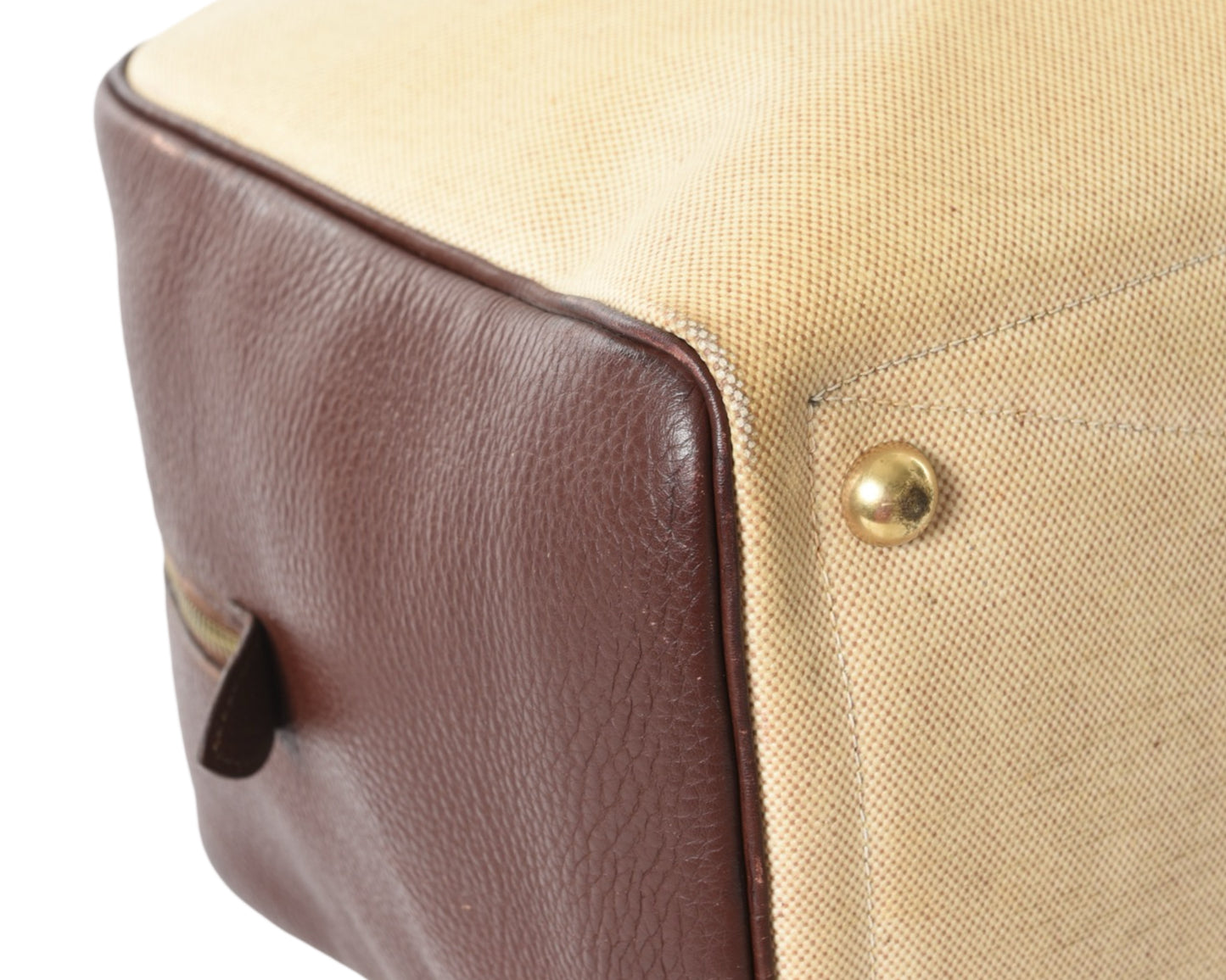 Hermès Victoria 50 Boston Bag Tote Weekend Travel Leather Taurillon Clemence