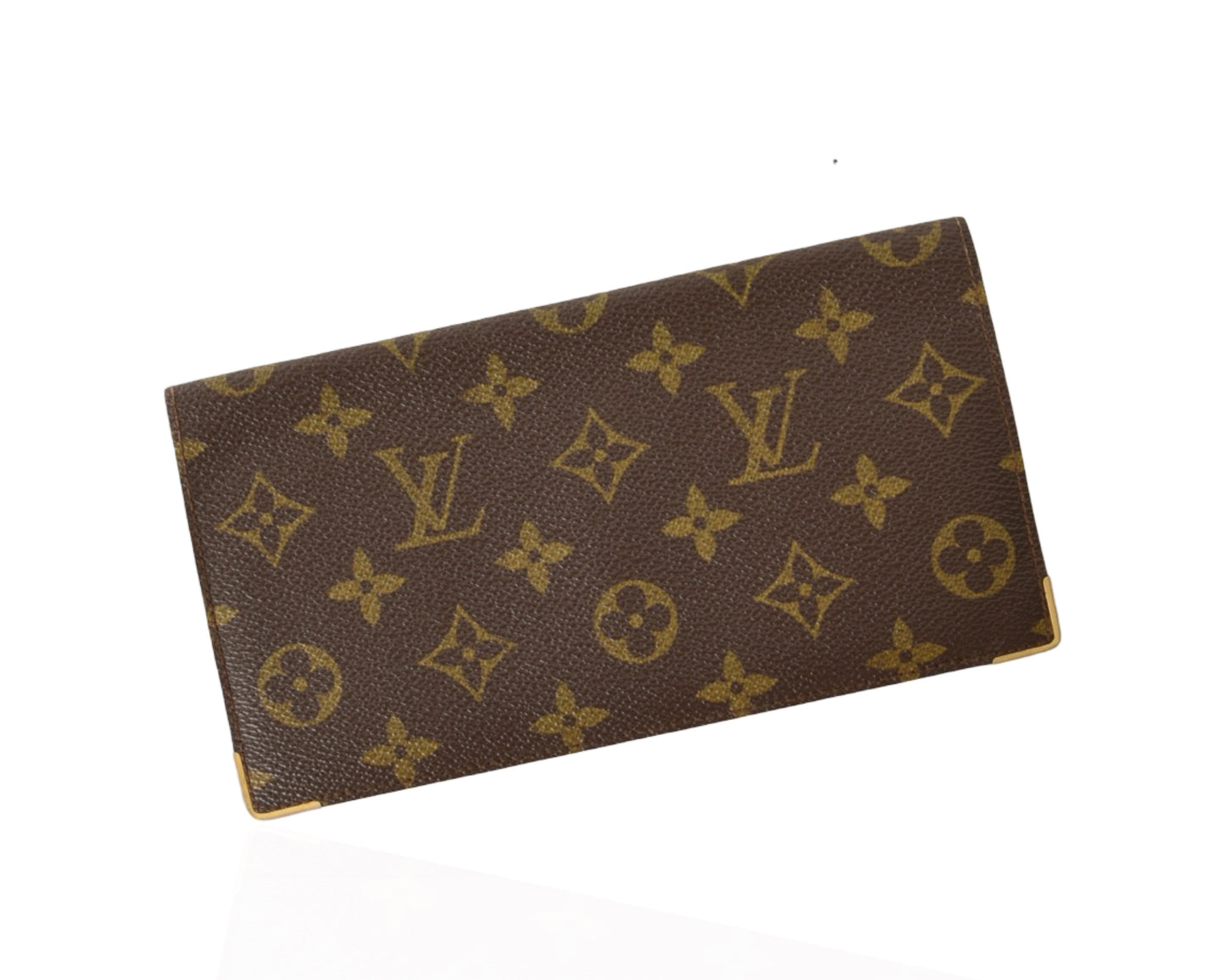 Louis Vuitton Wallet Cardholder Monogram Canvas Vintage Case