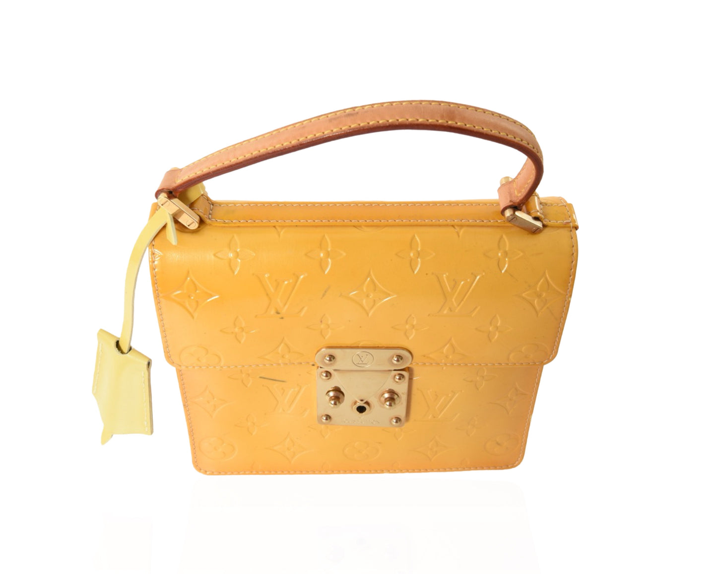 Louis Vuitton Monogram Vernis Spring Street Bag Mini Handbag Satchel Vintage