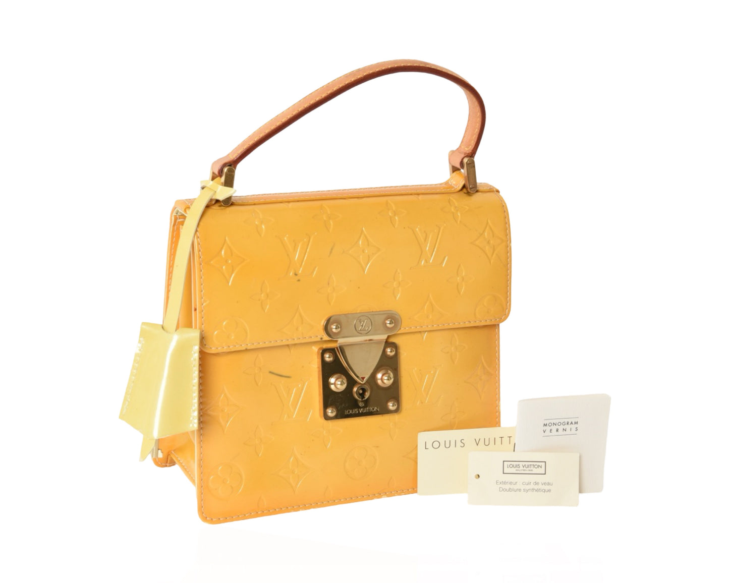 Louis Vuitton Monogram Vernis Spring Street Bag Mini Handbag Satchel Vintage
