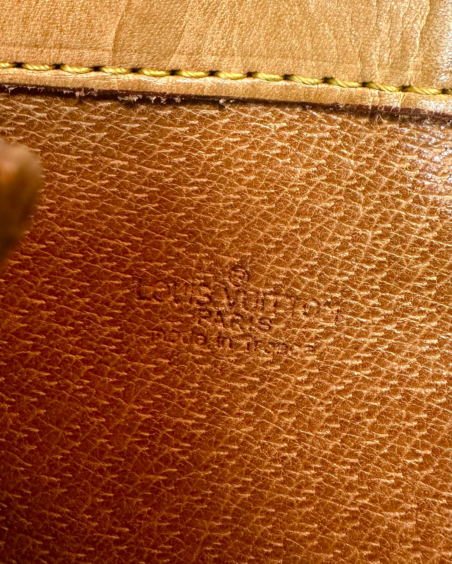 Louis Vuitton Pliant Pliante Pochette Bag Monogram Vintage Crossbody Bag Clutch Canvas Brown
